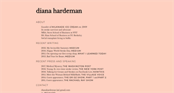 Desktop Screenshot of dianahardeman.com